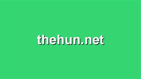 Welcome to thehun.net. We use advertisers to keep The Hun a free site! Please support us by checking out what they have to offer. We have zero tolerance for bad advertisers though. If you ever run into pop-ups or redirect please contact us so we can fix that problem! :) Latest update: Tuesday, April 20th, 2021